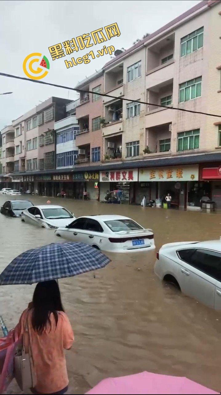 广州 番禺与东莞  超大暴雨 水灾降临！车辆被淹没 致多人触电身亡！-6