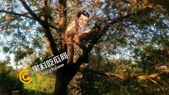 大胆人妻不满足山上野炮，竟转战树梢继续狂野后入打炮挑战！-2