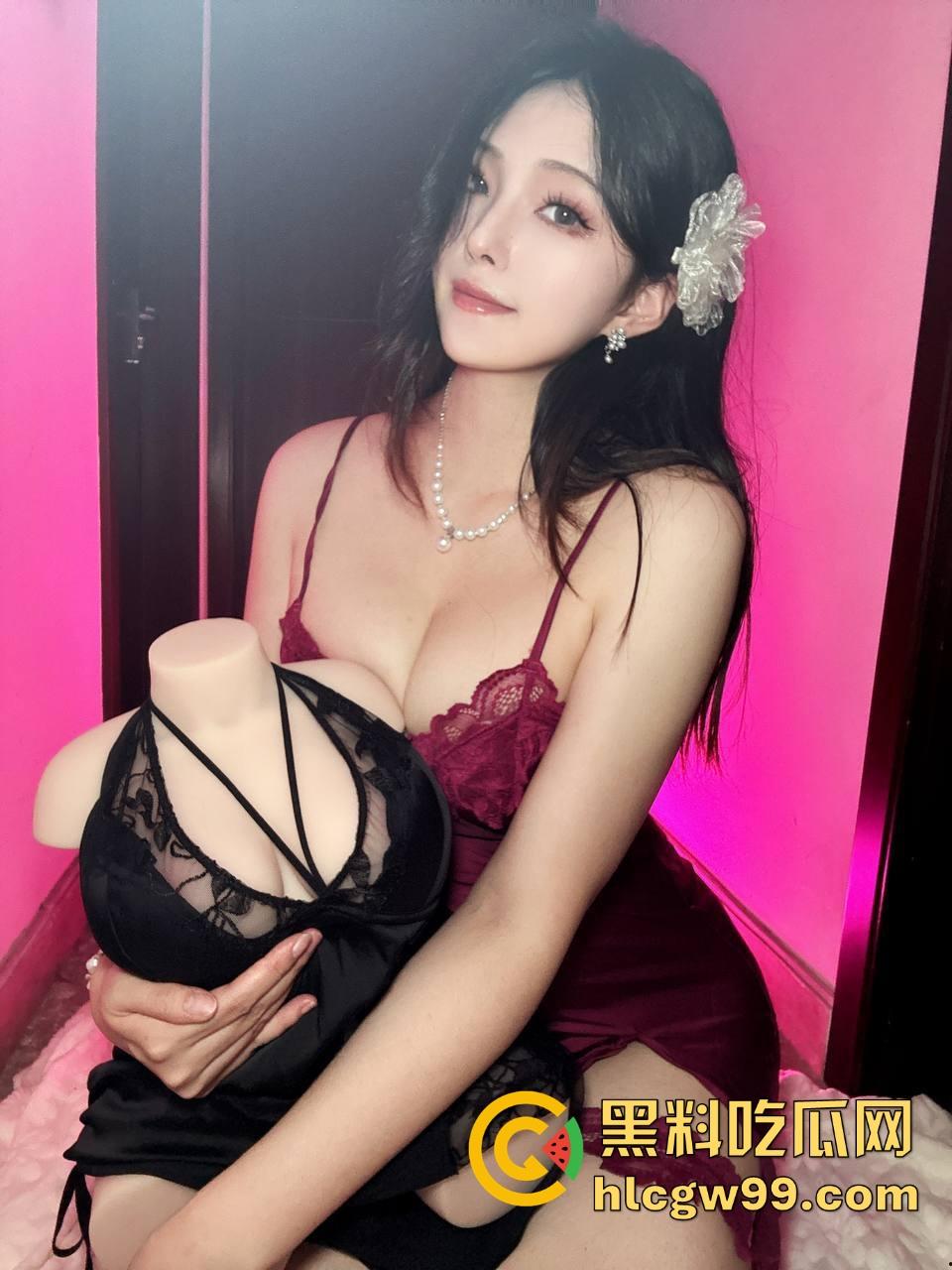 性感情趣娃娃系列女神『 Natsuko』紫罗兰情趣睡衣自摸到尖叫，精致脸蛋细腰丰臀，男人看了秒变狗！-2